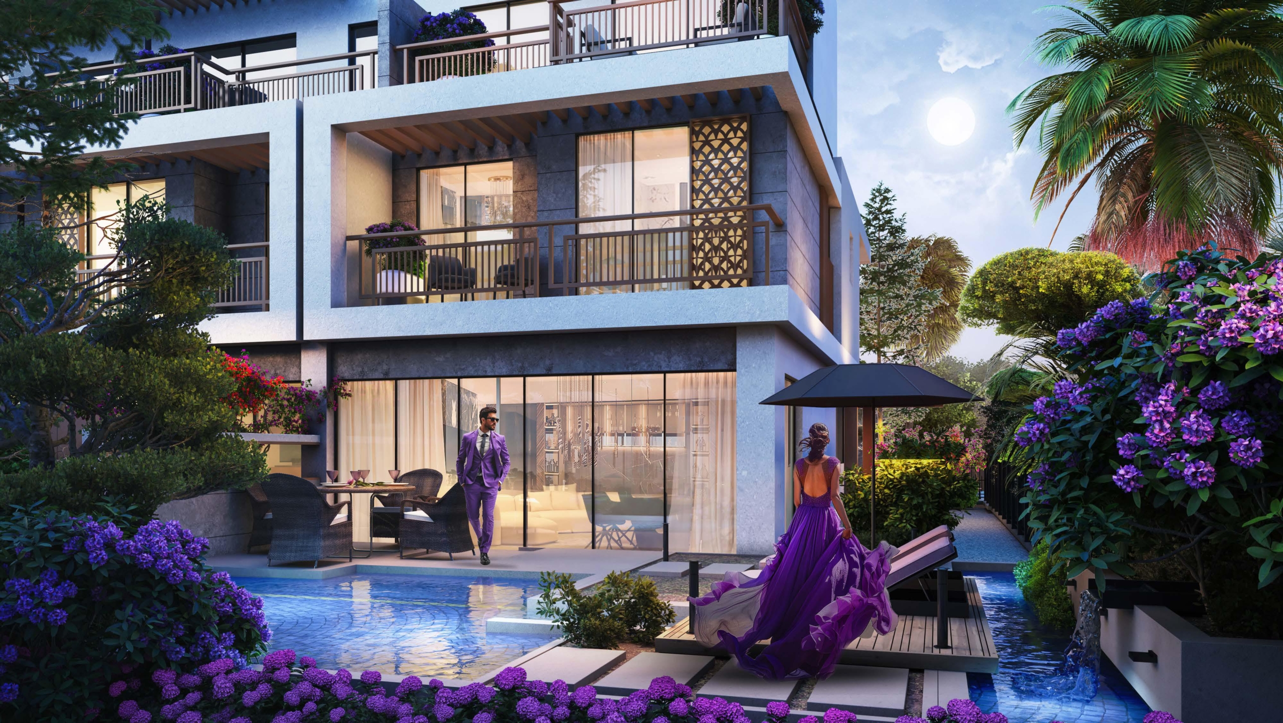 4Br townhouse damac hills 2