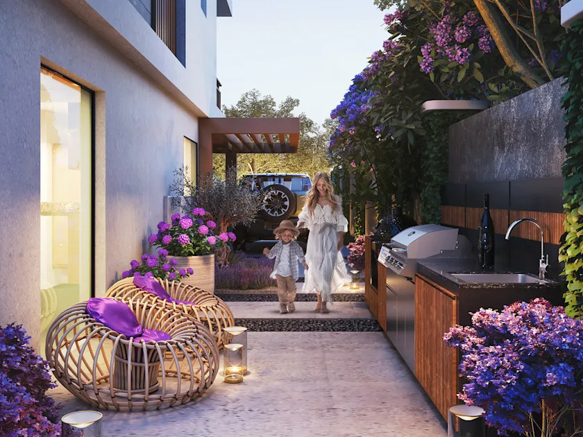 4Br townhouse damac hills 2